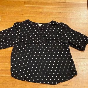 Forever 21 Polka Dot Blouse